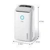 Philips 5000 serijos DE5305/11 drėkintuvas-orų valytuvas 4 L 54 dB Baltas