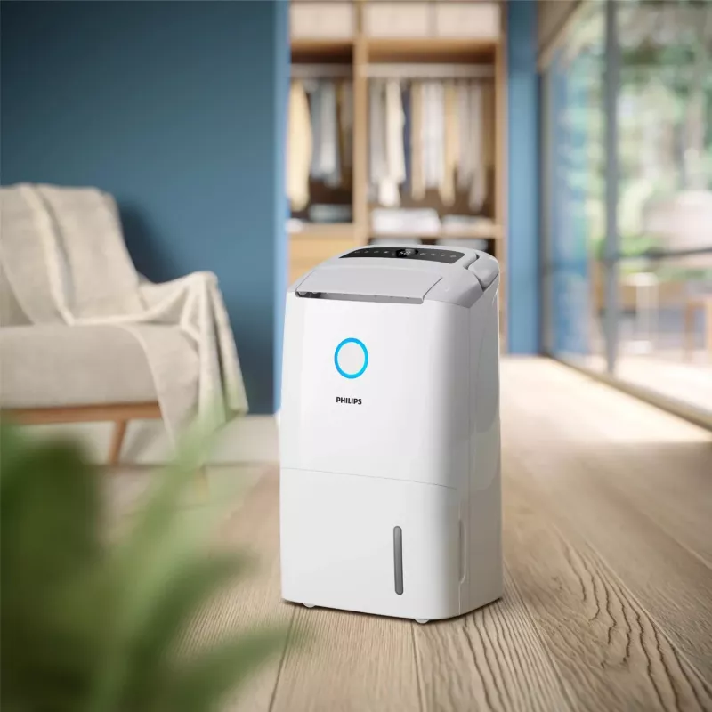 Philips 5000 serijos DE5305/11 drėkintuvas-orų valytuvas 4 L 54 dB Baltas