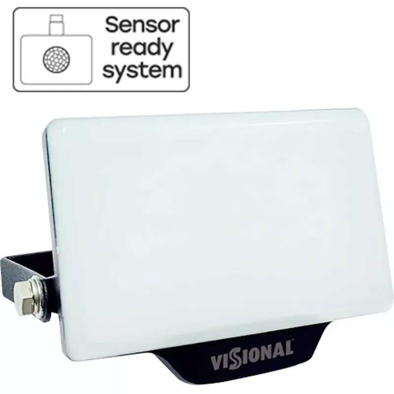 LED sieninis šviestuvas VISIONAL VS122-10W-40K — 10 W, 1100 lm, 4000 K, išorės fasadams