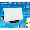 LED sieninis šviestuvas VISIONAL VS122-10W-40K — 10 W, 1100 lm, 4000 K, išorės fasadams