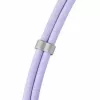 Intenso USB-C įkrovimo laidinis telefoninis pakabukas 60W greitas įkrovimas, reguliuojamas ilgis 1,65m nailonas violetinis