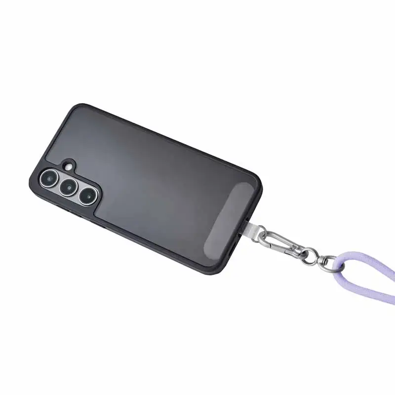 Intenso USB-C įkrovimo laidinis telefoninis pakabukas 60W greitas įkrovimas, reguliuojamas ilgis 1,65m nailonas violetinis
