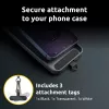 Intenso USB-C įkrovimo dirželis telefonui 60W greitas įkrovimas reguliuojamas ilgis 1,65m nailonas neon rožinė