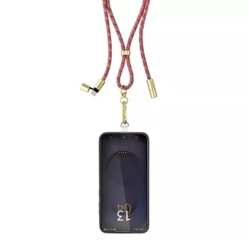 Intenso USB-C įkrovimo dirželis telefonui 60W greitas įkrovimas reguliuojamas ilgis 1,65m nailonas įvairiaspalvis