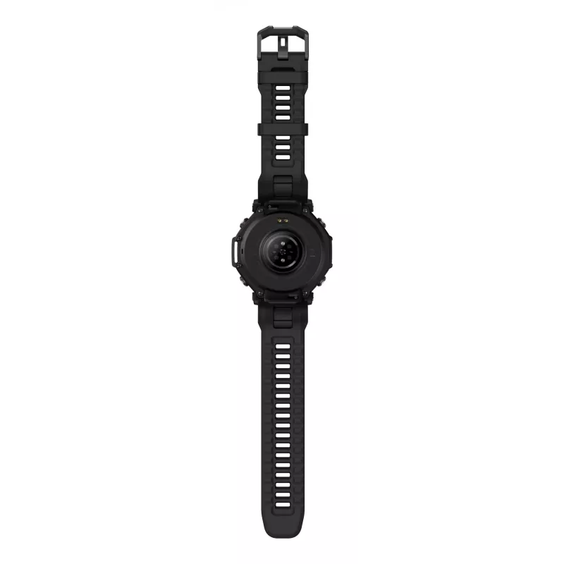 Amazfit T-Rex 3 Pro 3.81 cm (1.5 colio) AMOLED 48 mm Skaitmeninis 480 x 480 pikselių Lietimui jautrus ekranas Juodas Wi-Fi GPS (palydovas)