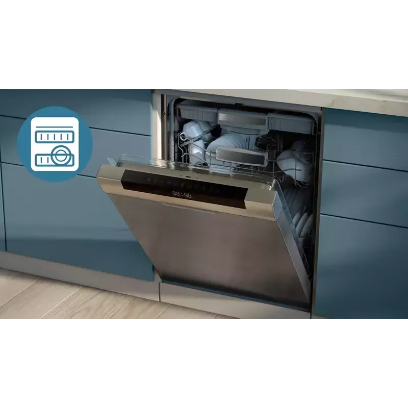 Stalinis blenderis Philips 5000 serija HR3041/00 Juoda Pilka