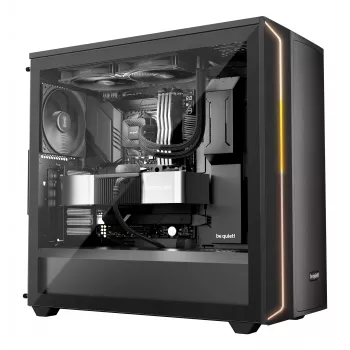 Vandens aušintuvas „All-in-One“ be quiet! PURE LOOP 3 — 140 mm ventiliatorius, juodas, palaiko LGA 1150/1151/1155/1200/1700 ir AM4/AM5