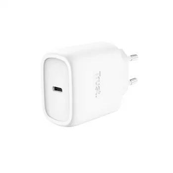 TRUST Maxo 45W USB-C GaN įkroviklis, 45 W, USB-C išėjimas, 20 V maks., 2 m kabelis, baltas