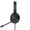 Trust Ayda Max ausinės su mikrofonu, laidinės, ant ausų, USB-C / USB-A, juodos