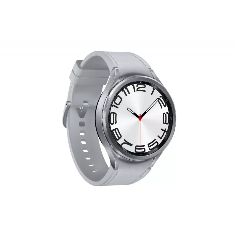 Samsung Galaxy Watch6 Classic 47 mm LTE išmanusis laikrodis, sidabrinės spalvos