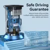 Automobilinis įkroviklis Vention Two-Port USB A+C (18/20) pilkas mini stiliaus aliuminio lydinys