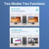 Vientis HDMI adapteris DisplayPort į HDMI Vention HBOB0, DisplayPort (vyriškas) į HDMI (moteriškas), juodas, auksuoti kontaktai