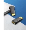Vientis HDMI adapteris DisplayPort į HDMI Vention HBOB0, DisplayPort (vyriškas) į HDMI (moteriškas), juodas, auksuoti kontaktai