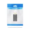 Vention HBKB0 adapteris DisplayPort į HDMI – DP (vyras) į HDMI (moteris), juodas, auksuoti kontaktai