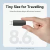 Vention 2-in-1 USB 3.2 Gen 1 (USB 3.0) kortelių skaitytuvas — SD ir MicroSD, juodas, kompaktiškas