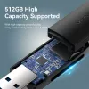 Vention 2-in-1 USB 3.2 Gen 1 (USB 3.0) kortelių skaitytuvas — SD ir MicroSD, juodas, kompaktiškas