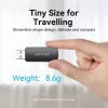 Vention 2-in-1 USB 3.0 A kortelių skaitytuvas SD+TF, USB 3.2 Gen 1, 5000 Mbit/s, juodas