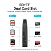 Vention 2-in-1 USB 3.0 A kortelių skaitytuvas SD+TF, USB 3.2 Gen 1, 5000 Mbit/s, juodas