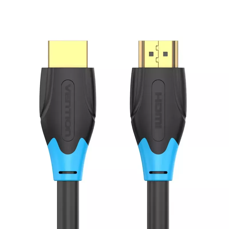 HDMI kabelis Vention 2 m, HDMI 2.0, 18 Gbit/s, 4K@60Hz, HDR, ARC, Ethernet, juodas