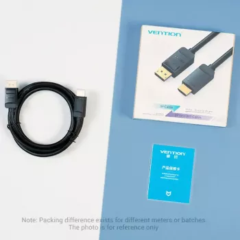 Vention DP į HDMI laidas 1,5 m juodas DisplayPort HDMI 1,5m