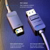 Vention DP į HDMI laidas 1,5 m juodas DisplayPort HDMI 1,5m
