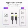 Vention DP į HDMI laidas 1,5 m juodas DisplayPort HDMI 1,5m