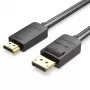 Vention DP į HDMI laidas 1,5 m juodas DisplayPort HDMI 1,5m