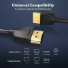 Vention nešiojamas HDMI laidas 0,5 m juodas HDMI 2.0 18 Gbit/s