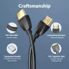 Vention nešiojamas HDMI laidas 1 m juodas 2.0 18 Gbit/s