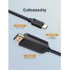 Vention Type-C į HDMI laidas 2 m juodas USB Type-C HDMI