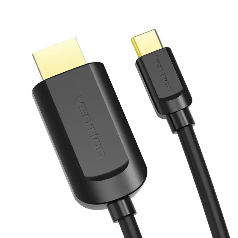 Vention Type-C į HDMI laidas 2 m juodas USB Type-C HDMI