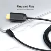 Vention Type-C į HDMI laidas 2 m juodas USB Type-C HDMI