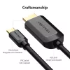 Vention Type-C į HDMI laidas 2 m juodas USB Type-C HDMI