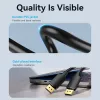 Vienos lizdo DisplayPort kabelis VYRIŠKAS-VYRIŠKAS Vention 1,5 m, 4K HD, juodas, 6 mm skersmens