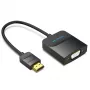 Vention HDMI į VGA keitiklis 0,15M juodas HDMI A tipo VGA