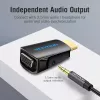 HDMI į VGA keitiklis Vention AIDB0 1080p Juodas