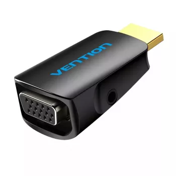 HDMI į VGA keitiklis Vention AIDB0 1080p Juodas