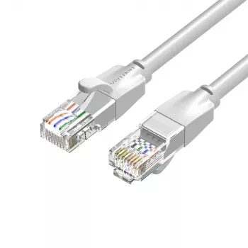 Vienas tinklo kabelis Vention Cat.6 UTP Patch Cable 3M pilkas