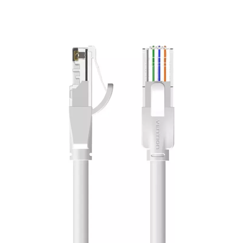 Vieno tinklo kabelis Vention Cat.6 UTP Patch Cable RJ-45 5M Pilka