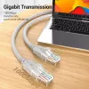 Vieno tinklo kabelis Vention Cat.6 UTP Patch Cable RJ-45 5M Pilka