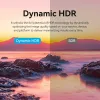 Vention 2 prievadų dvikryptis 8K HDMI jungiklis AKPH0, HDMI 2.1, 7680×4320@60Hz, USB-C maitinimas, aliuminis, pilkas