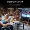Vention 2 prievadų dvikryptis 8K HDMI jungiklis AKPH0, HDMI 2.1, 7680×4320@60Hz, USB-C maitinimas, aliuminis, pilkas
