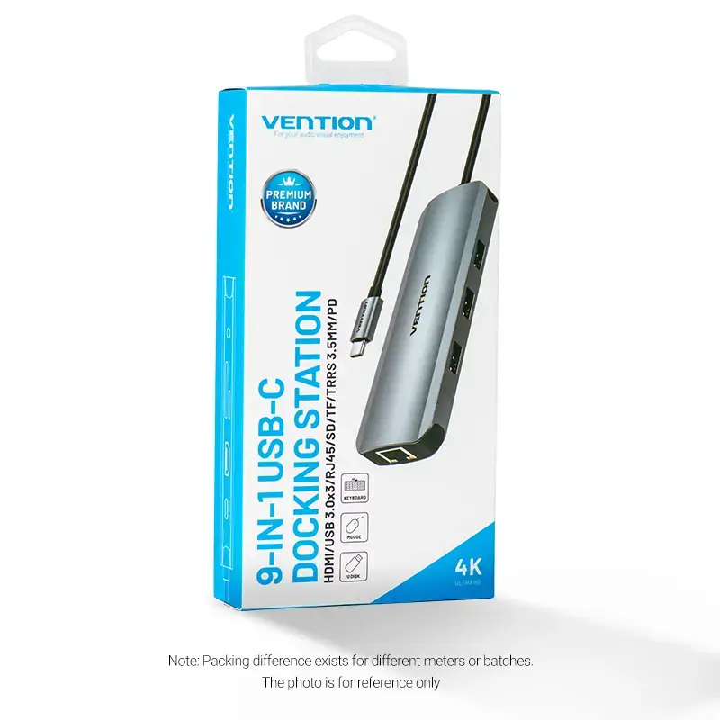 Vention TOLHB USB-C šakotuvas, 0,15 m