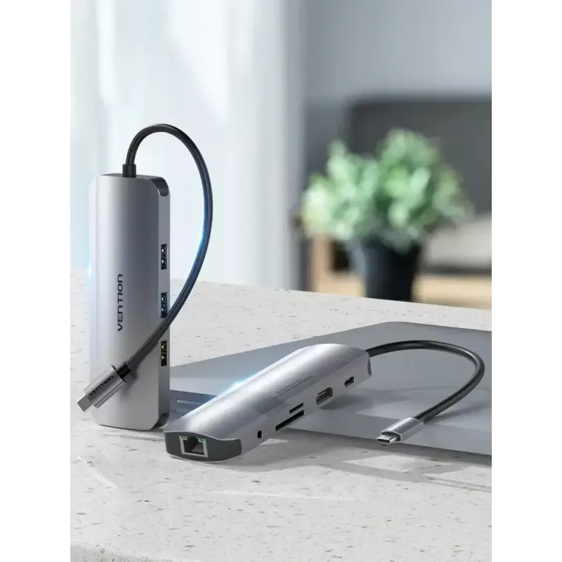 Vention TOLHB USB-C šakotuvas, 0,15 m