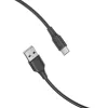 Vention USB 2.0 A (vyriškas) į C (vyriškas) 3A laidas 0,25 m juodas