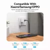 Vention USB 2.0 A (vyriškas) į C (vyriškas) 3A laidas 0,25 m juodas