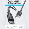 Vention USB 2.0 A (vyriškas) į Micro-B (vyriškas) 2A kabelis 2 m juodos spalvos
