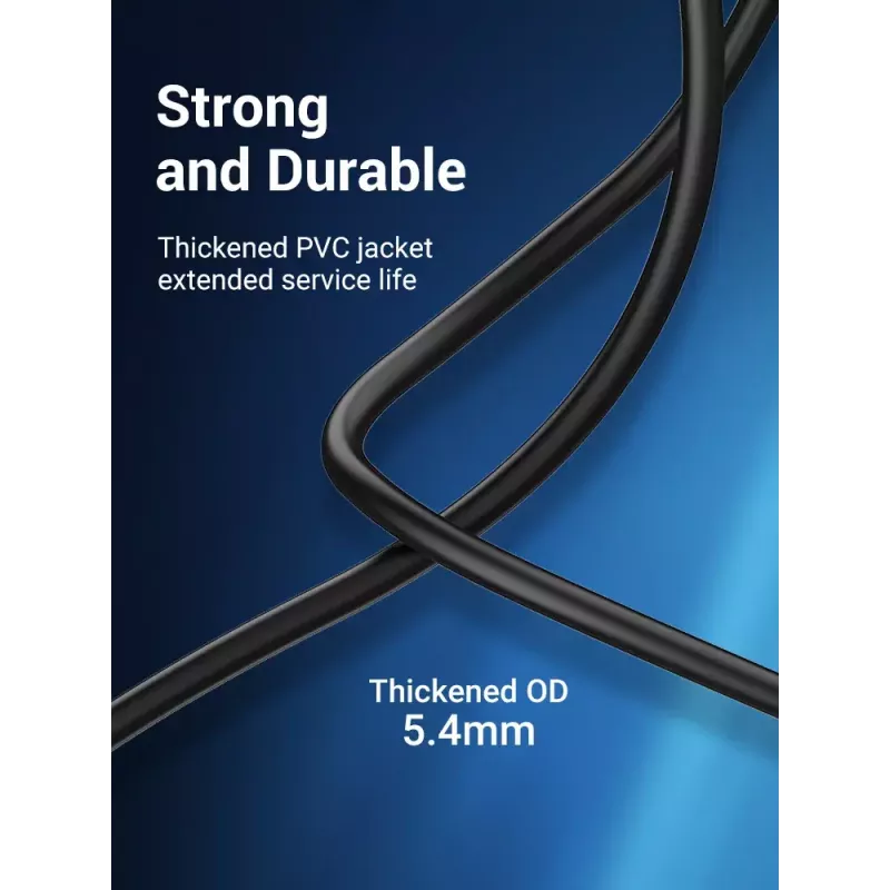 Vention USB 3.0 A-B laidas 3 m — USB 3.2 Gen 1 (5 Gbit/s), juodas, nikeliuotos jungtys