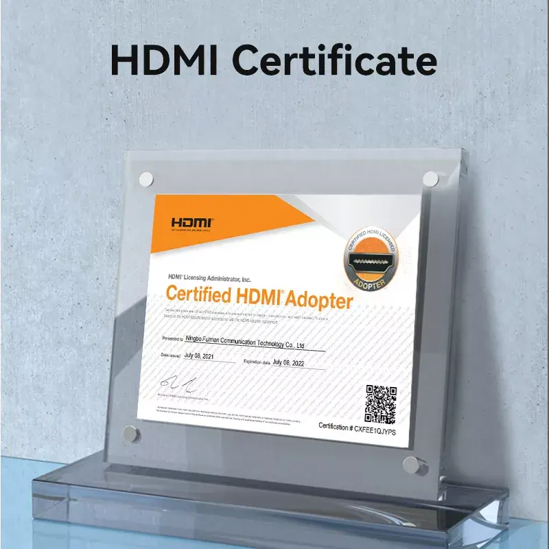HDMI kabelis Vention 5 m 2.0 18 Gbit/s Vyriškas-Vyriškas, PVC apvalkalas, Auksuoti kontaktai, Palaiko 4K@60Hz