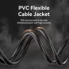 HDMI kabelis Vention 5 m 2.0 18 Gbit/s Vyriškas-Vyriškas, PVC apvalkalas, Auksuoti kontaktai, Palaiko 4K@60Hz